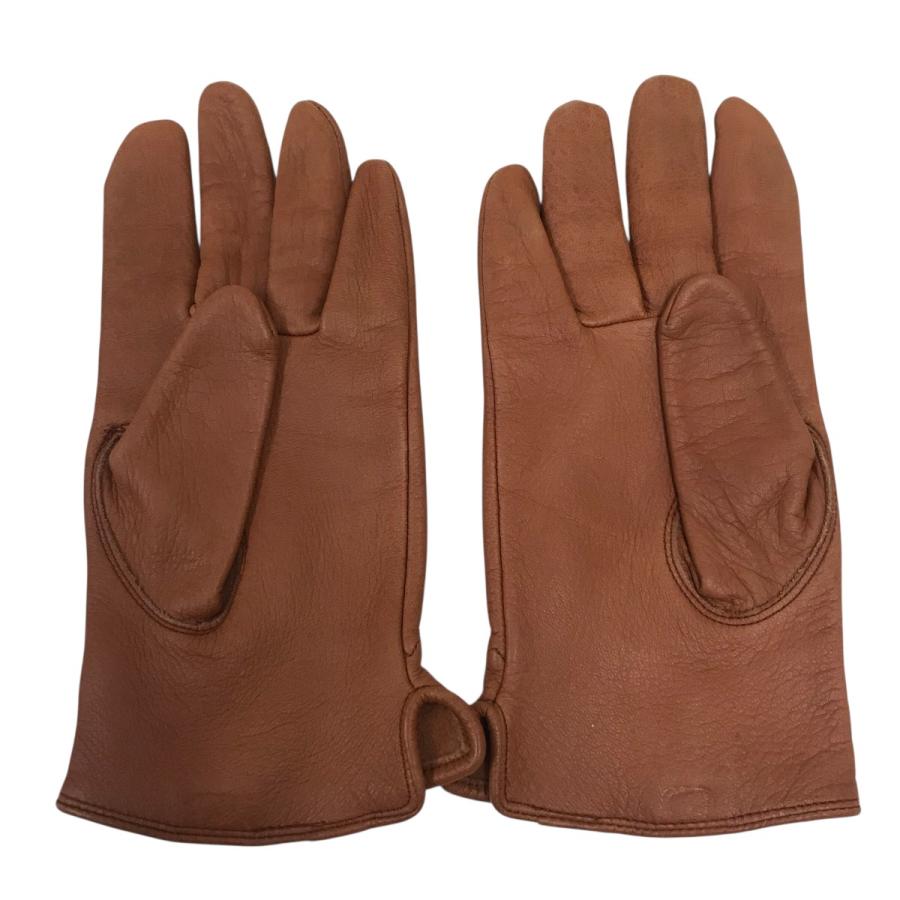 NEIGHBORHOOD（ネイバーフッド） レザーグローブ オレンジ サイズ：L