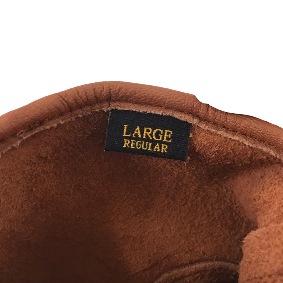 NEIGHBORHOOD（ネイバーフッド） レザーグローブ オレンジ サイズ：L