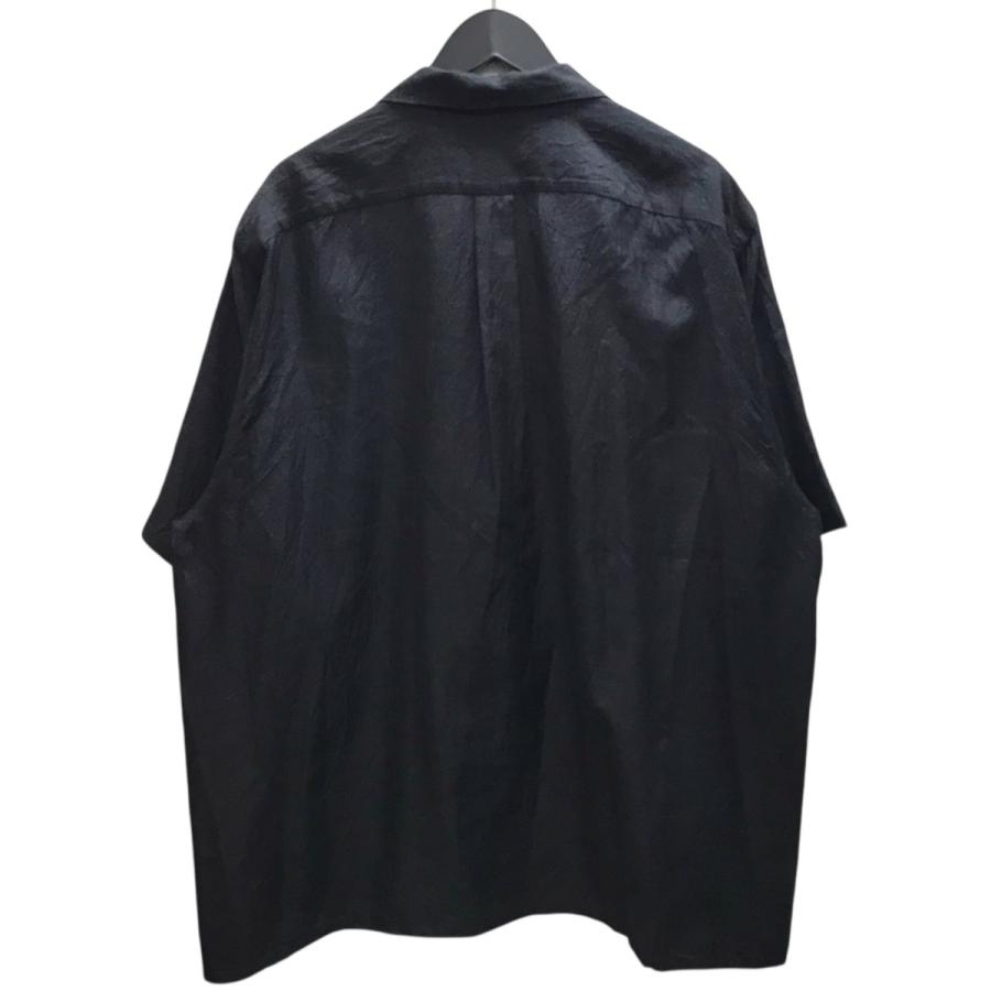 COMOLI（コモリ） COMOLI 25SS ウールシルク 半袖オープンカラーシャツ