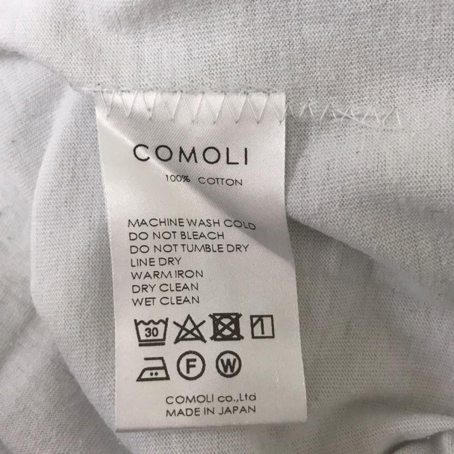 COMOLI（コモリ） 空紡天竺 長袖Tシャツ ロングスリーブTシャツ