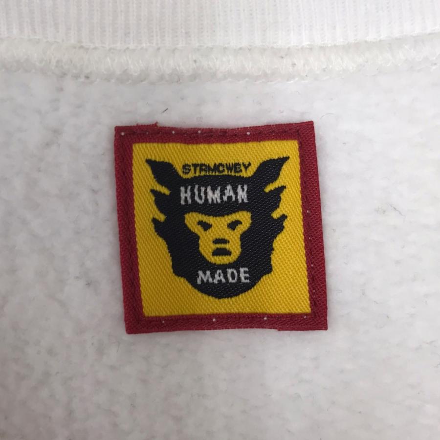 ヒューマンメイド HUMAN MADE クルーネックスウェット ホワイト サイズ：S_4