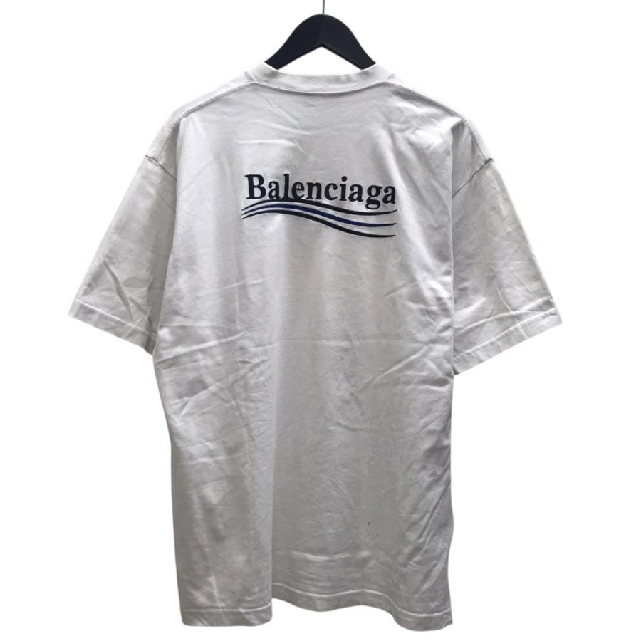Balenciaga Tシャツ ロゴ刺繍 Political Campaign BALENCIAGA（バレンシアガ） BALENCIAGA Political Campaign Logo T