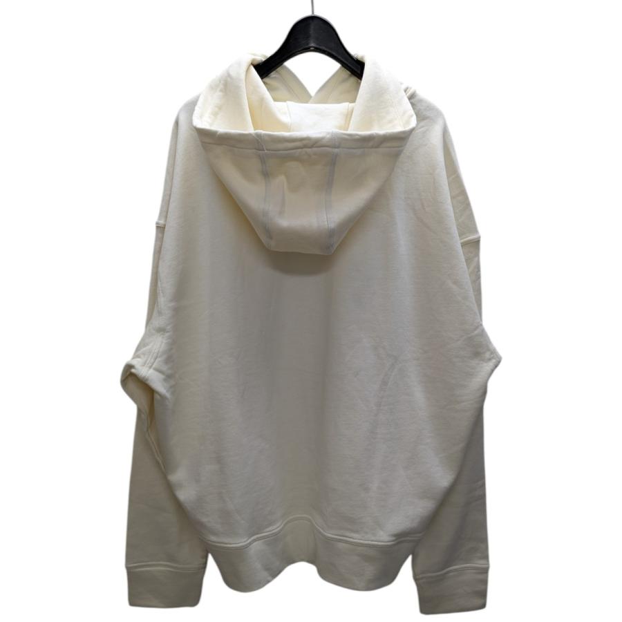 【値下げ】JIL SANDER+ ロゴプリント プルオーバースウェットパーカー フーディー アイボリー サイズ：M (原宿店)_2