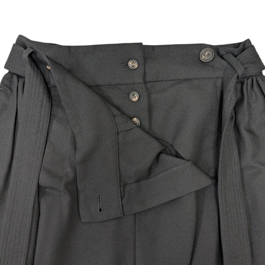 ソウシオオツキ SOSHIOTSUKI ワイドパンツ ブラック サイズ：46