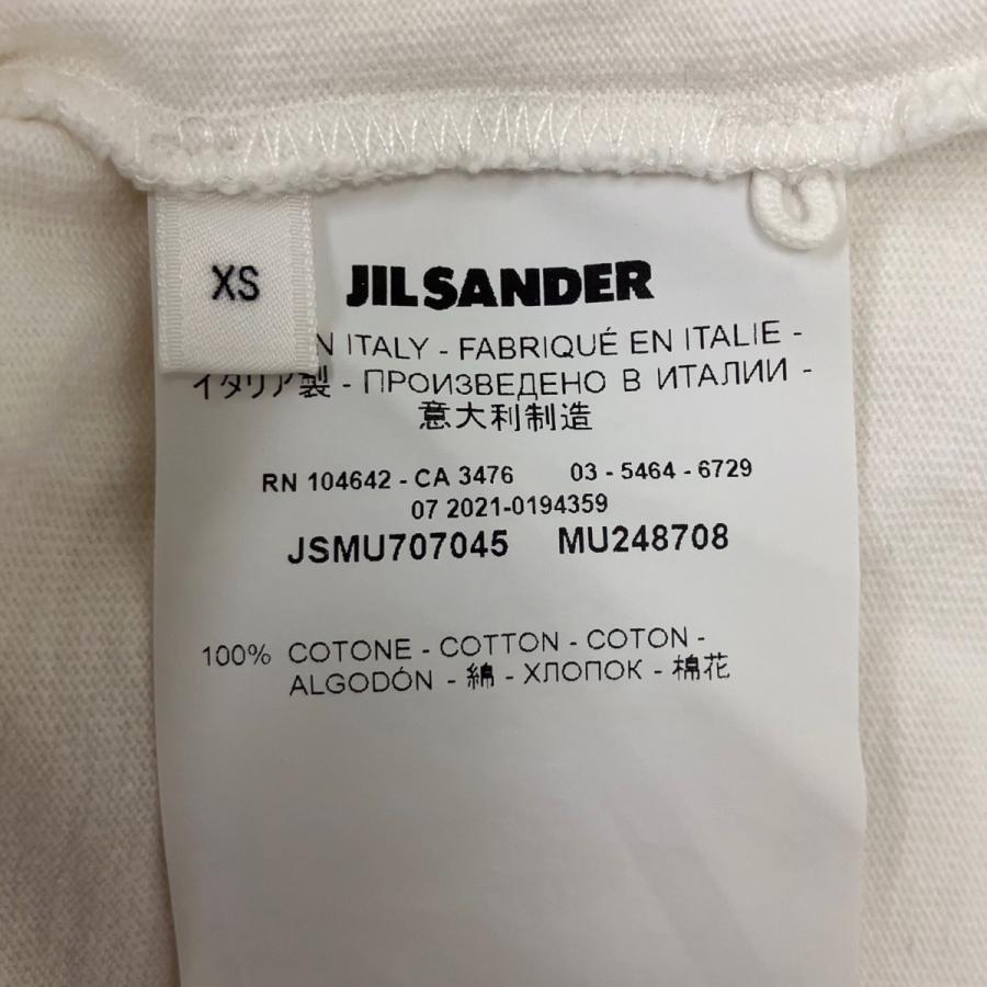 JIL SANDER（ジルサンダー） プリントTシャツ ホワイト サイズ：XS