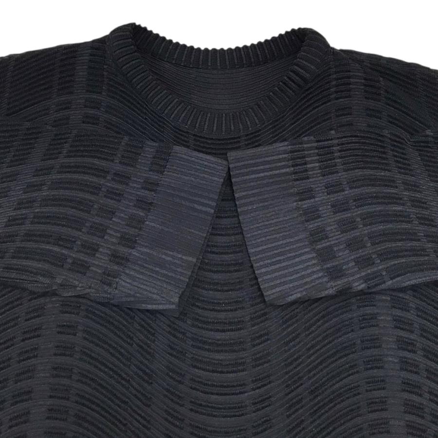 【値下げ】A-POC ABLE ISSEY MIYAKE 「TYPE-W 010」 長袖カットソー AT53FJ509 ブラック サイズ：1 (原宿店の画像