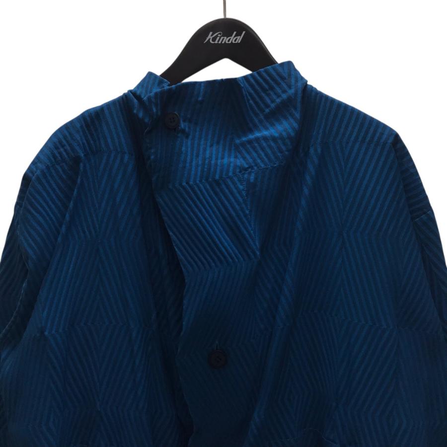 【値下げ】A-POC ABLE ISSEY MIYAKE TYPE-W ロングコート ブルー サイズ：1 (原宿店)の画像