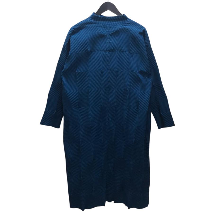 【値下げ】A-POC ABLE ISSEY MIYAKE TYPE-W ロングコート ブルー サイズ：1 (原宿店)の画像