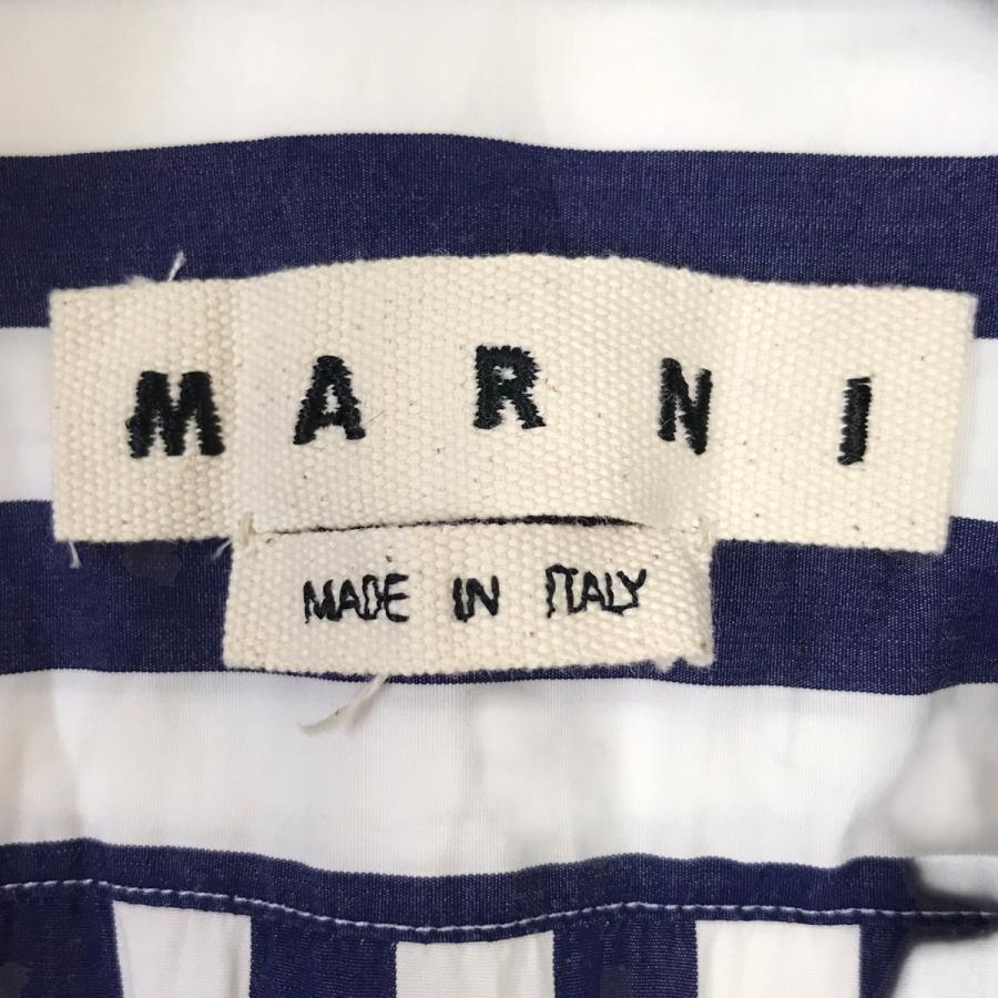 MARNI（マルニ） 【値下げ】MARNI ドッキングストライプシャツ