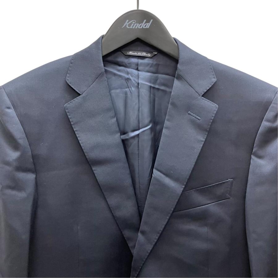 カナーリ CANALI ウールテーラードジャケット ブラック サイズ：46