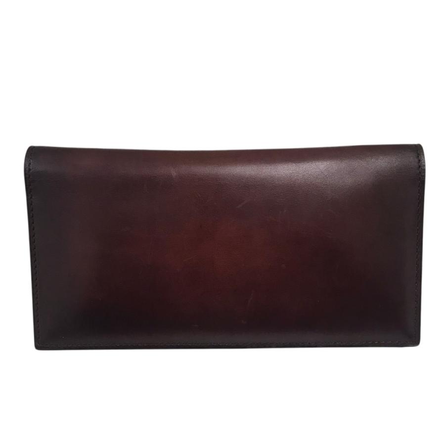 美品✨ベルルッティ　Berluti ロングウォレット 長財布 カリグラフィー Berluti（ベルルッティ） バディ ルティ フラップ ロングウォレット 長