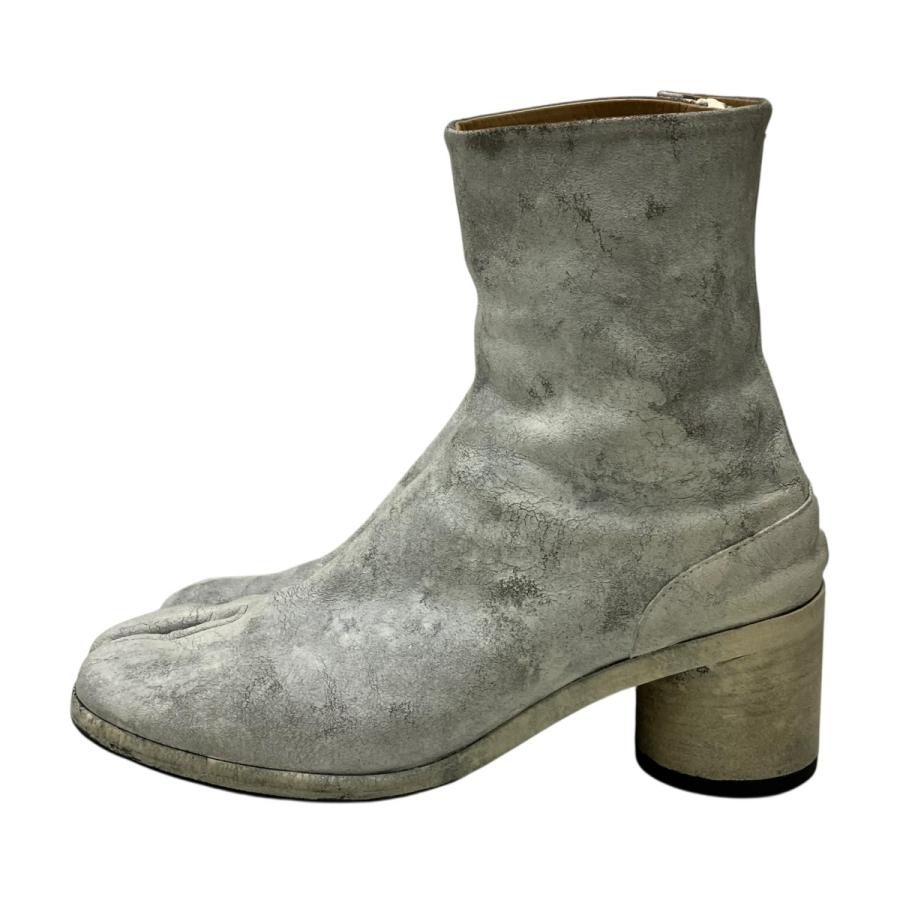 Maison Margiela（メゾンマルジェラ） ペンキ加工足袋ブーツ ホワイト