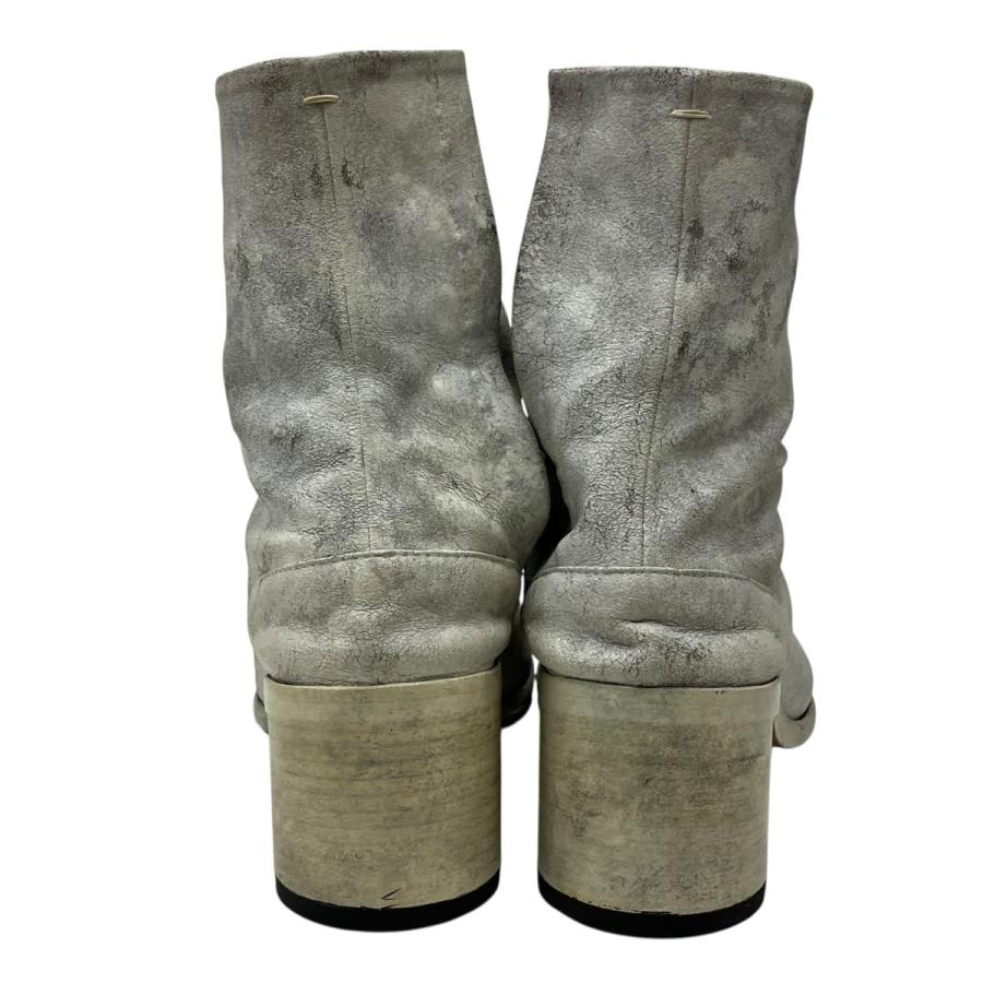 Maison Margiela（メゾンマルジェラ） ペンキ加工足袋ブーツ ホワイト