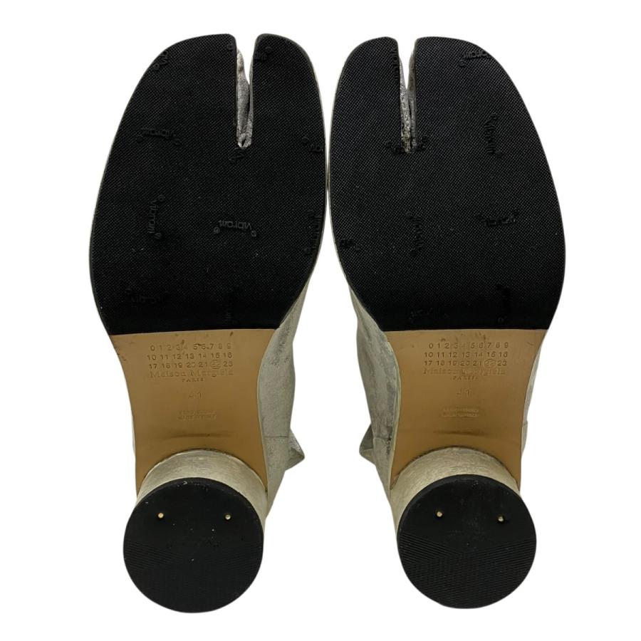 Maison Margiela（メゾンマルジェラ） ペンキ加工足袋ブーツ ホワイト