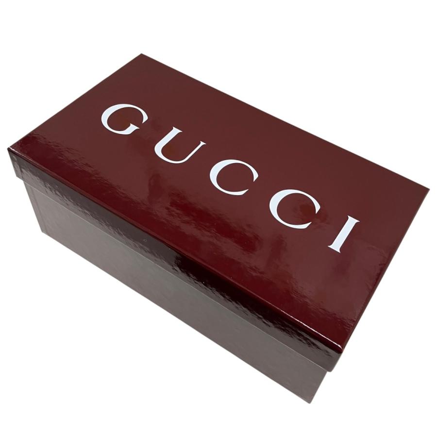GUCCI（グッチ） ホースビットスエードローファー ブラック サイズ：7