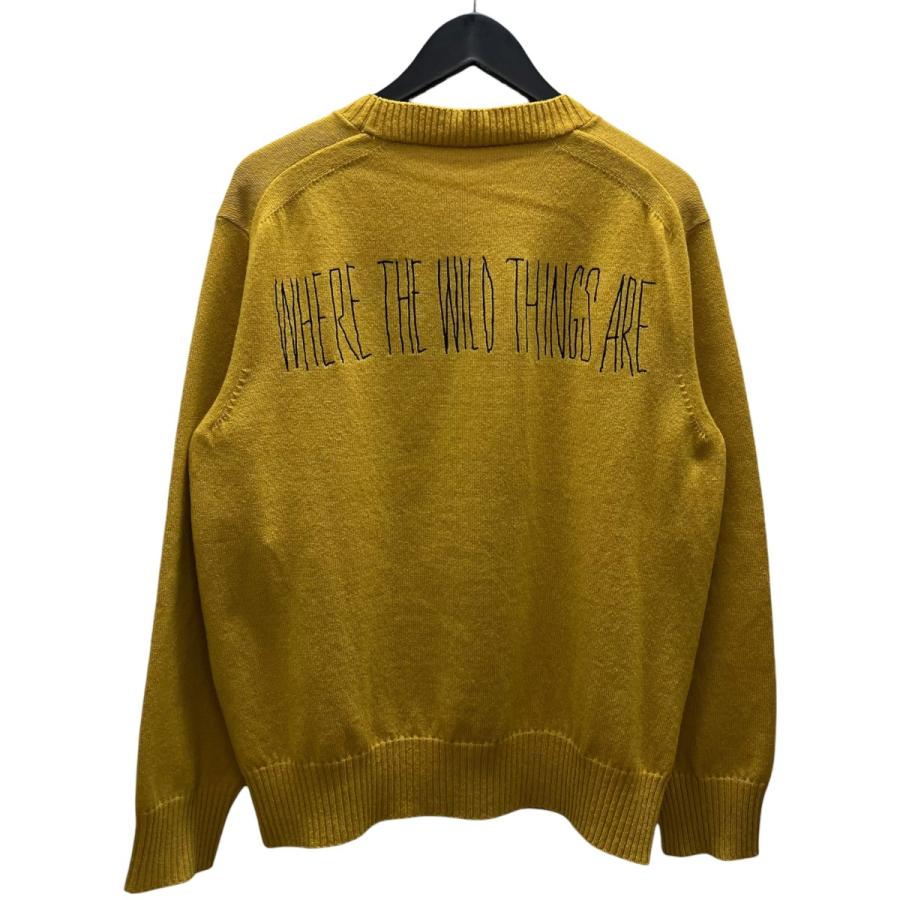 【値下げ】sacai WHERE THE WILD THINGS ARE Wool Knit Pullover ウールニット イエロー サイズ：1 (_3