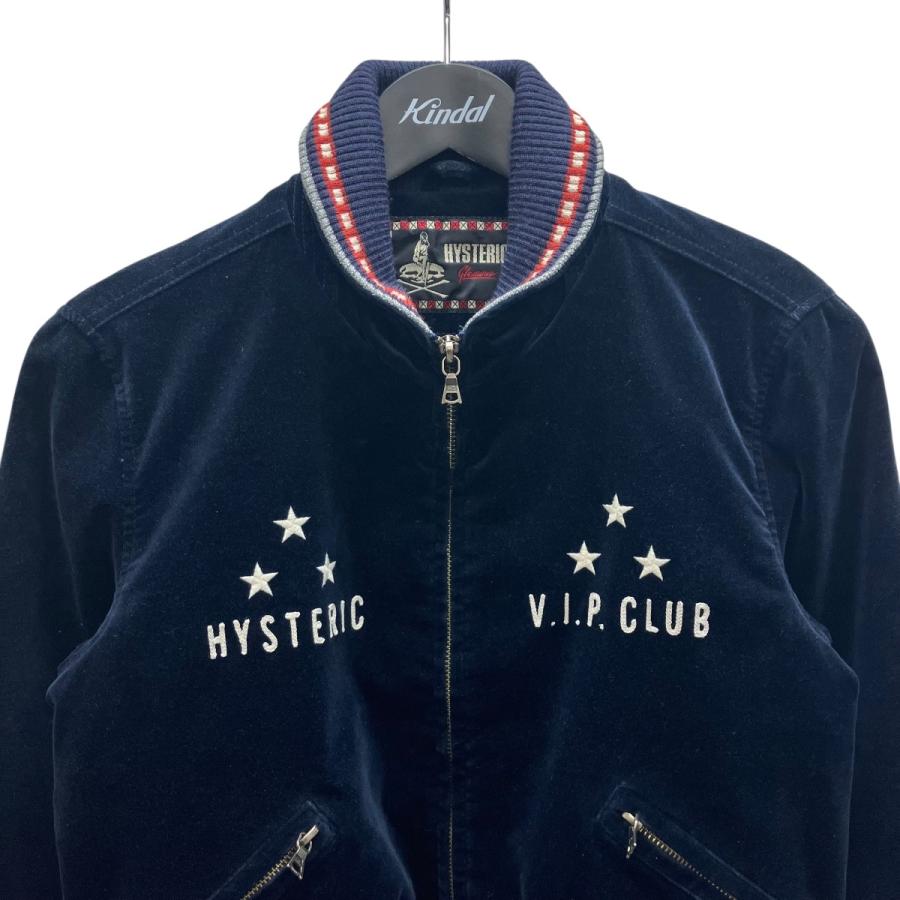 HYSTERIC GLAMOUR（ヒステリックグラマー） スカジャン ネイビー