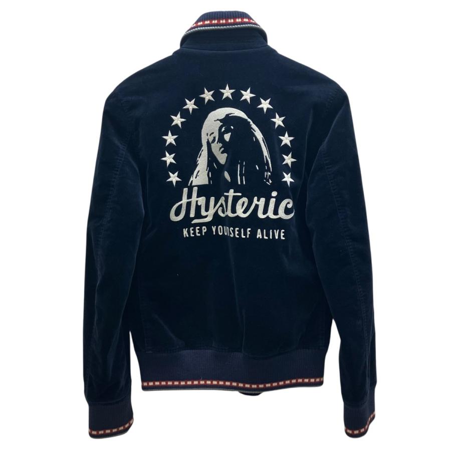 HYSTERIC GLAMOUR（ヒステリックグラマー） スカジャン ネイビー