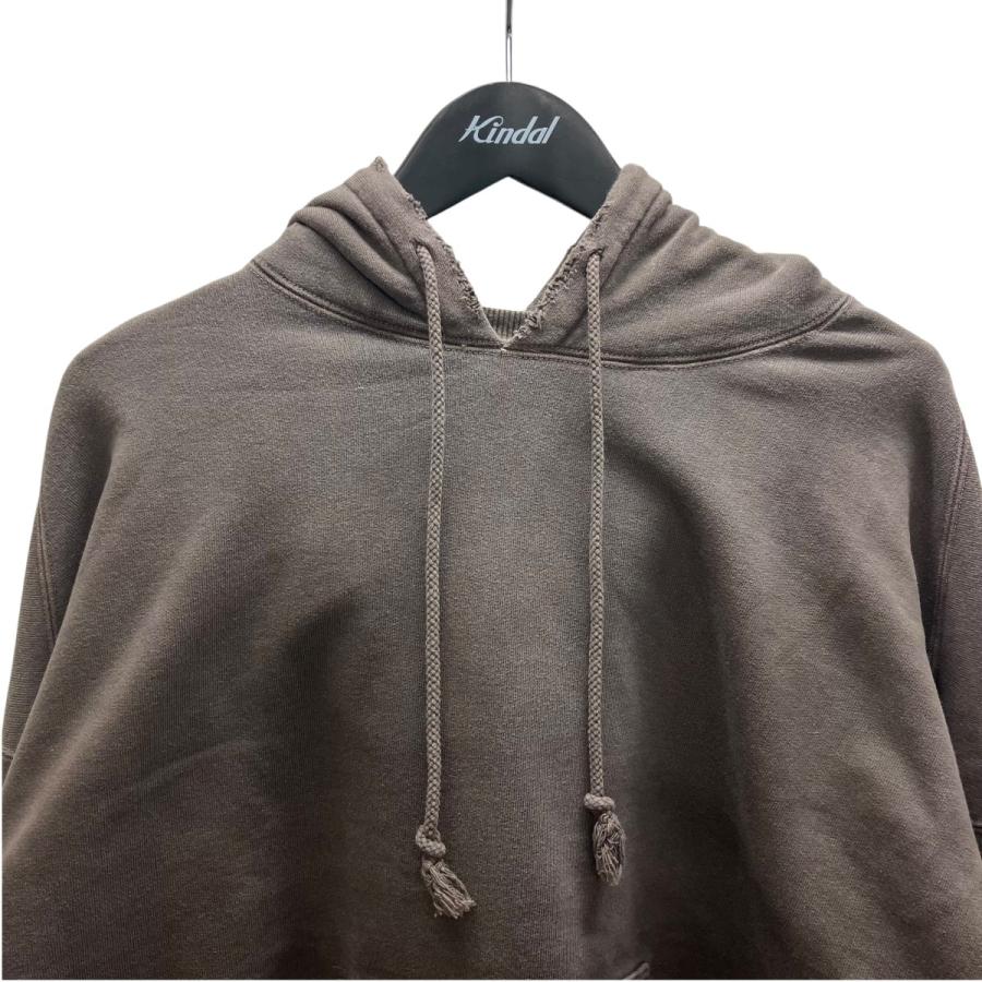 アンセルム ANCELLM DYED DAMAGE HOODDIE ダメージ加工パーカー 