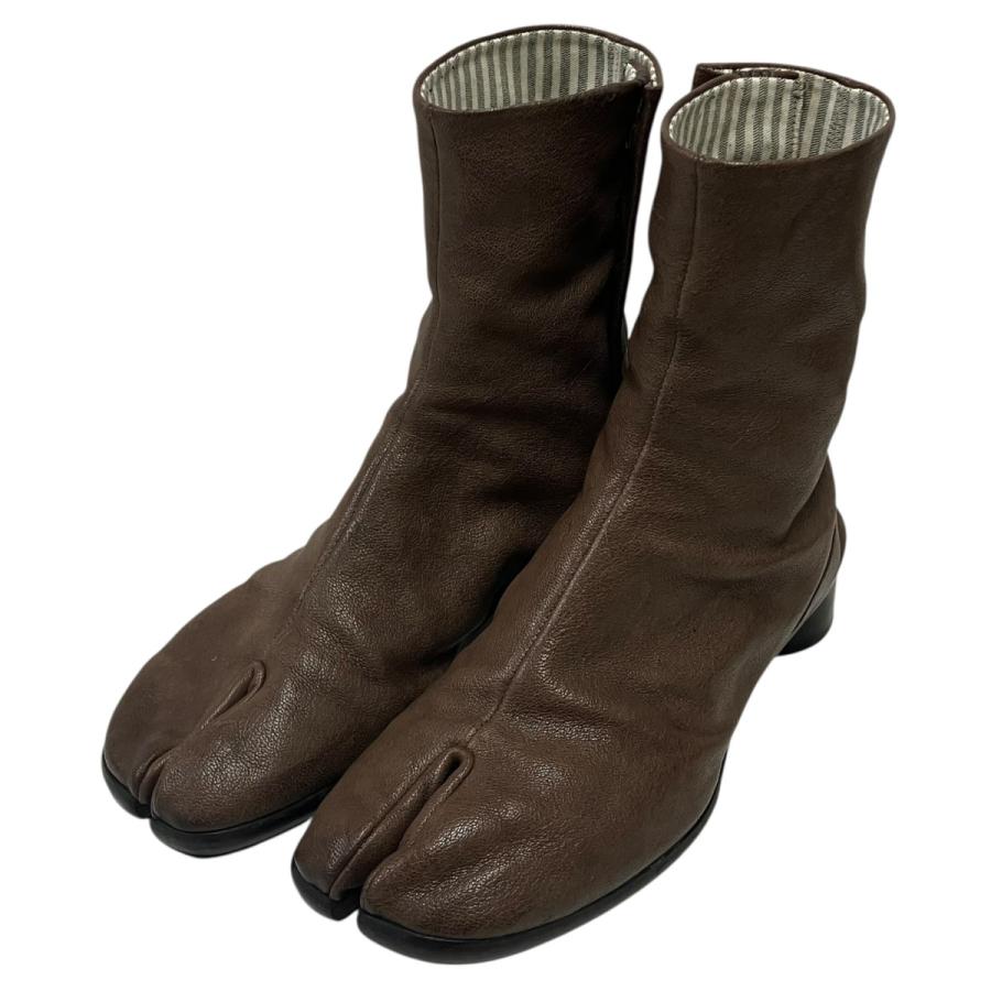 マルジェラ　足袋ブーツ　ブラウン　サイズ40 Maison Margiela（メゾンマルジェラ） 足袋ブーツ ブラウン サイズ：40