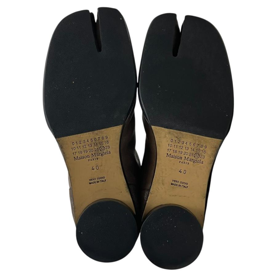 マルジェラ　足袋ブーツ　ブラウン　サイズ40 Maison Margiela（メゾンマルジェラ） 足袋ブーツ ブラウン サイズ：40