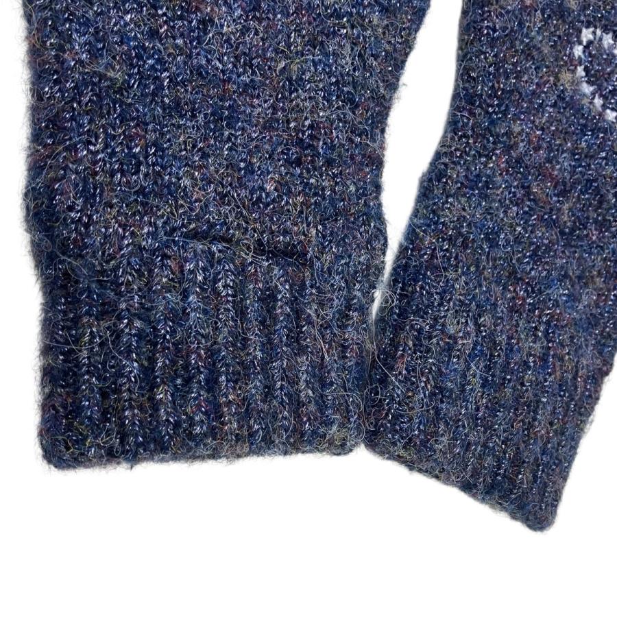 【値下げ】AFB STAR FINGERLESS GLIER ウール手袋 ネイビー サイズ：F (EC)_3