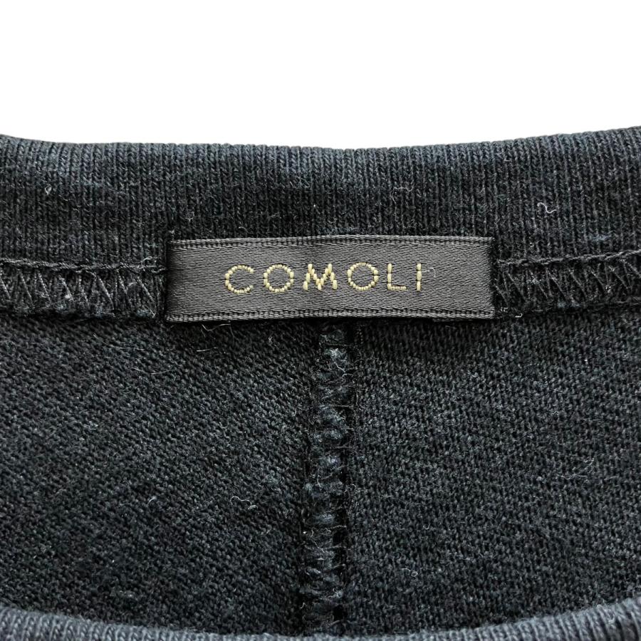COMOLI（コモリ） フットボールTシャツ ブラック サイズ：2