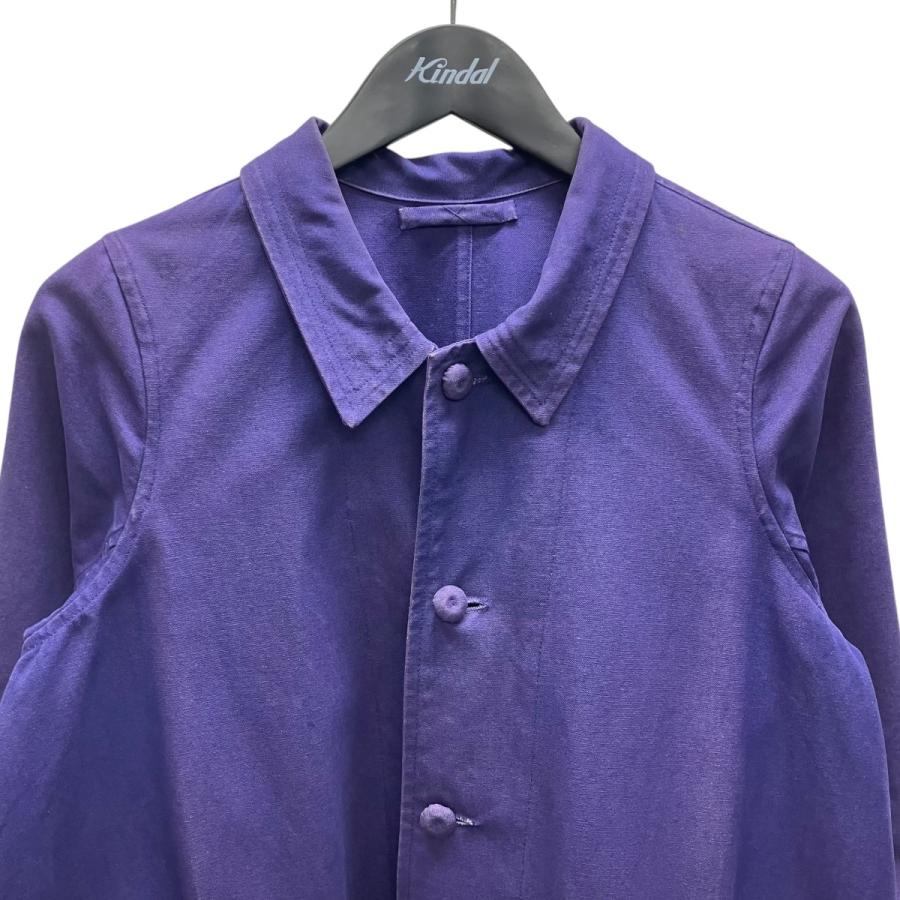 エッグ／コムデギャルソン egg ／COMME des GARCONS 手染めロングコート パープル サイズ：サイズ表記無し