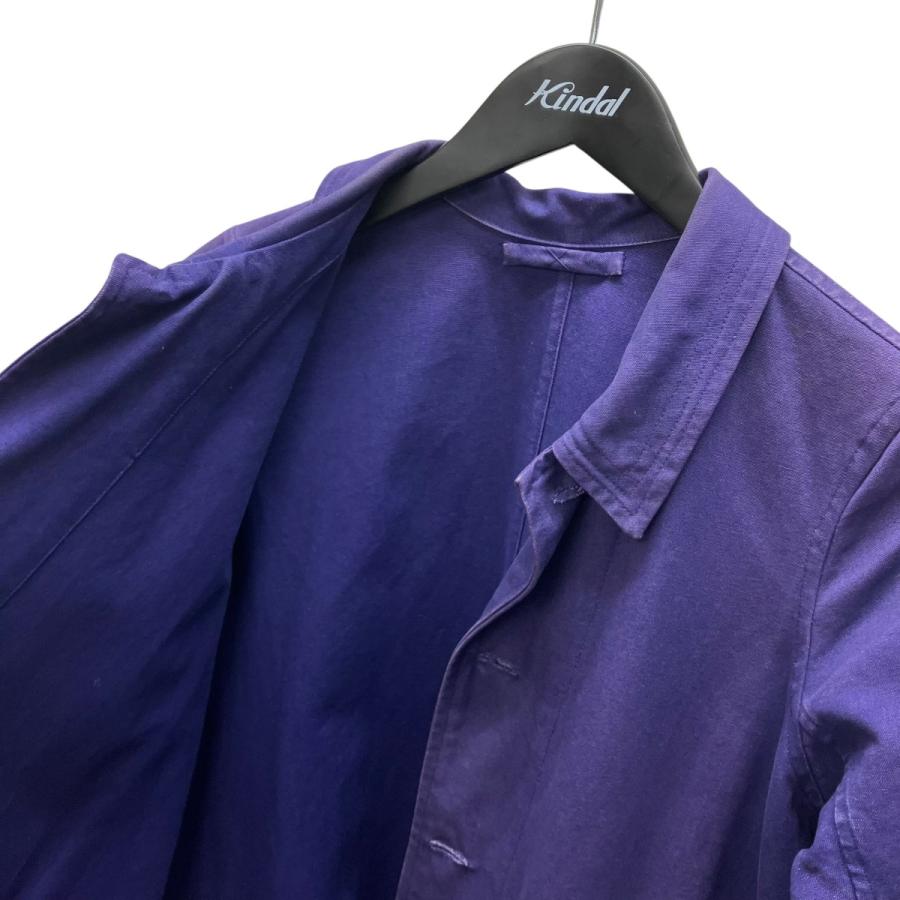 エッグ／コムデギャルソン egg ／COMME des GARCONS 手染めロングコート パープル サイズ：サイズ表記無し