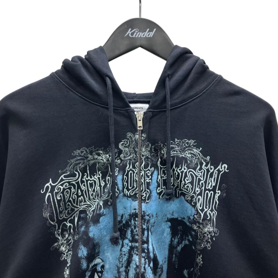 VETEMENTS パーカー XL ブラック ※表記はM VETEMENTS (ヴェトモン) SS26 ロゴパーカー ICONIC LOGO HOODIE