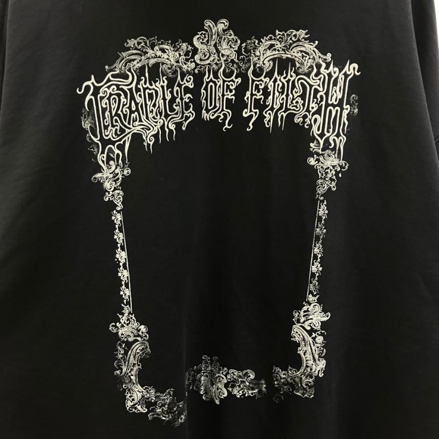 ヴェトモン VETEMENTS 25AW ジップパーカー ブラック サイズ：XS