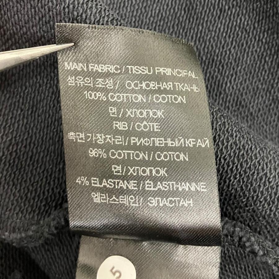 ヴェトモン VETEMENTS 25AW ジップパーカー ブラック サイズ：XS