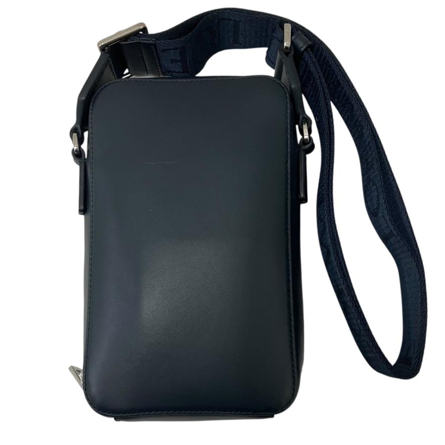 LOEWE（ロエベ） バーティカルクロスボディショルダーバッグ ネイビー