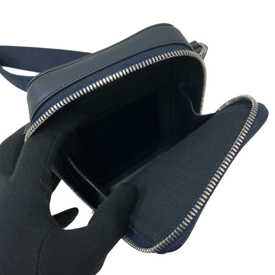 LOEWE（ロエベ） バーティカルクロスボディショルダーバッグ ネイビー