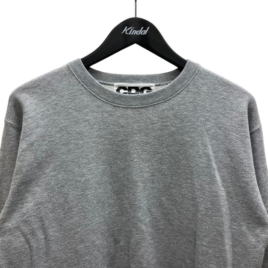 週末限定値下げCOMME des GARÇONS クルーネックニットセーター 2カラー プレイ コムデギャルソン クルーネック セーター ニット