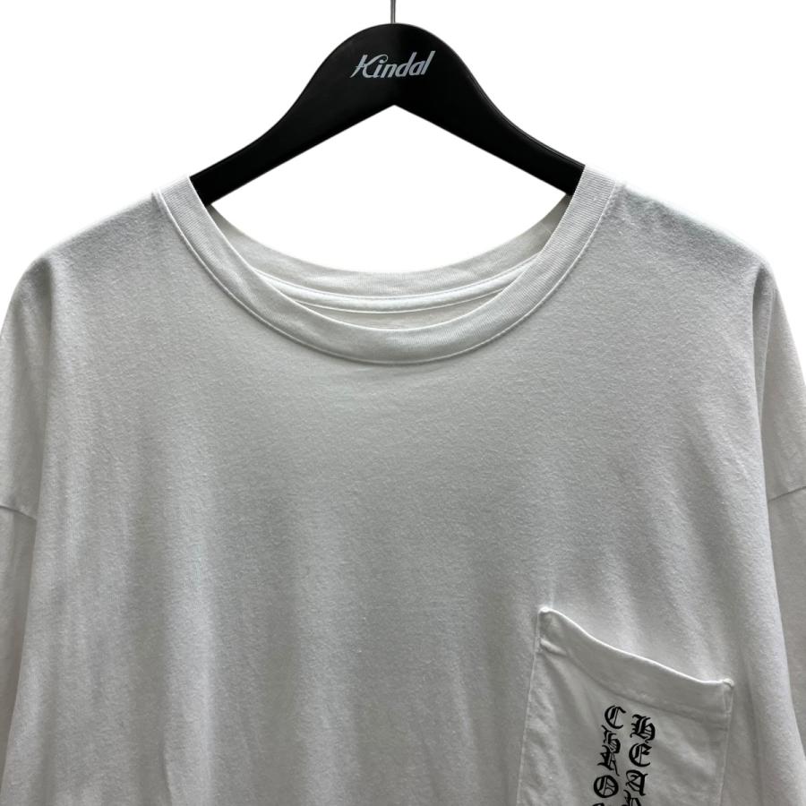 CHROME HEARTS（クロムハーツ） 胸ロゴポケットTシャツ ホワイト