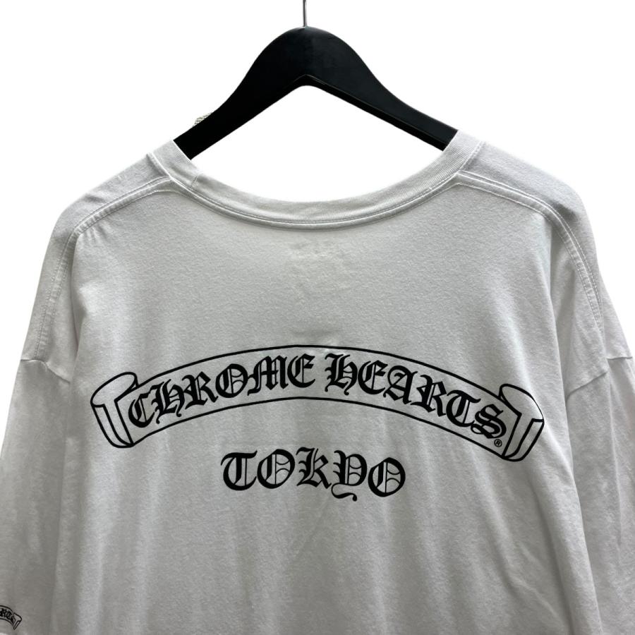 CHROME HEARTS（クロムハーツ） 胸ロゴポケットTシャツ ホワイト