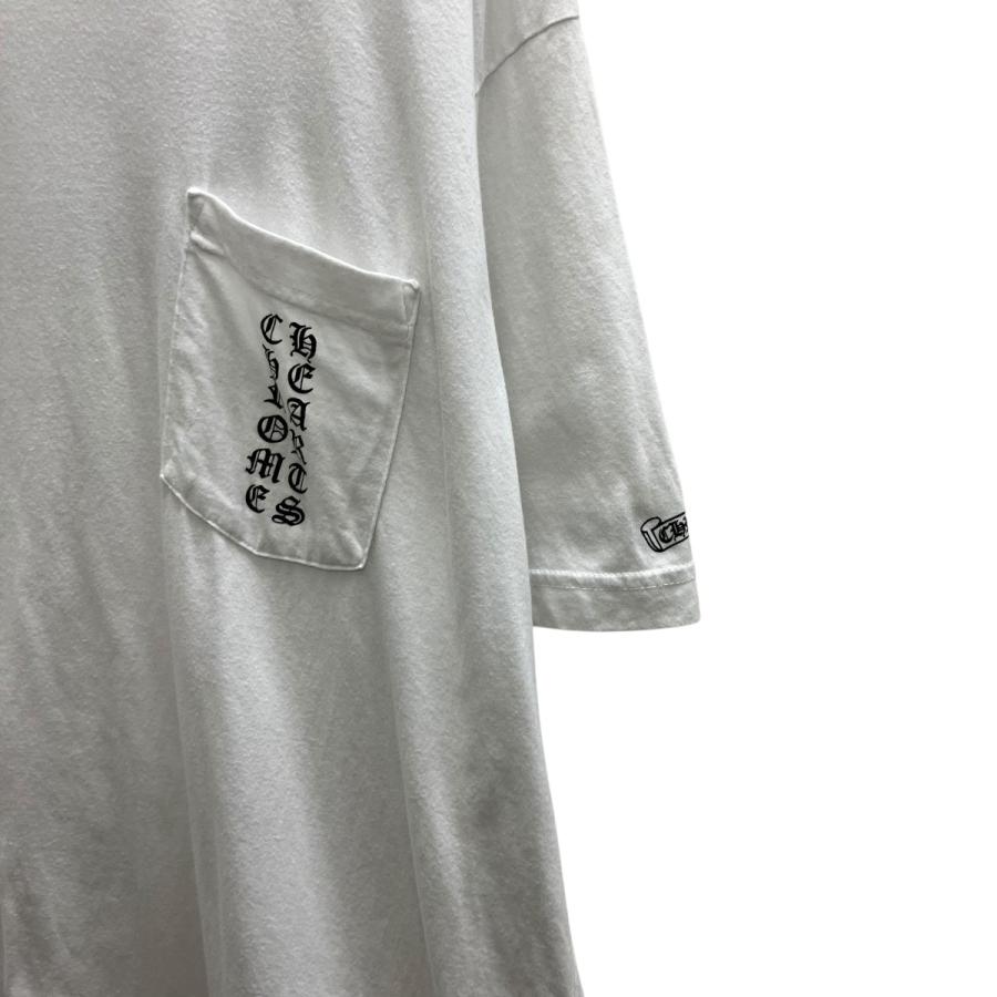 CHROME HEARTS（クロムハーツ） 胸ロゴポケットTシャツ ホワイト