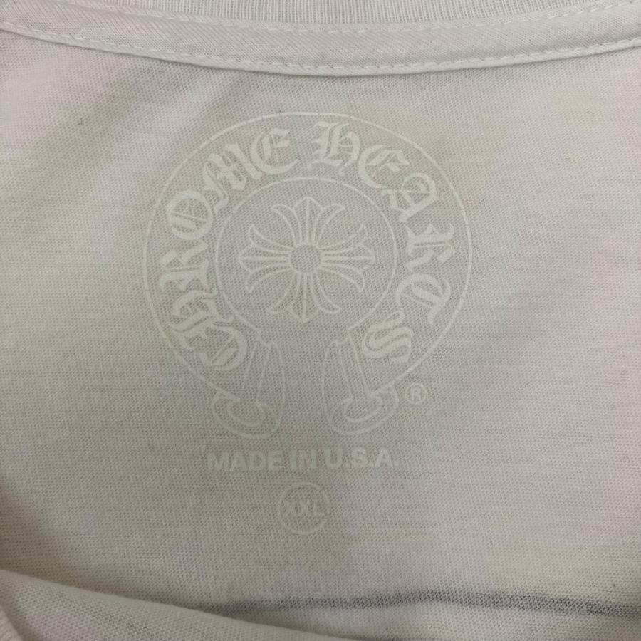 CHROME HEARTS（クロムハーツ） 胸ロゴポケットTシャツ ホワイト