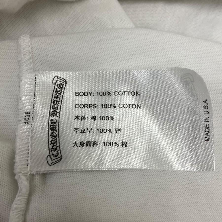CHROME HEARTS（クロムハーツ） 胸ロゴポケットTシャツ ホワイト