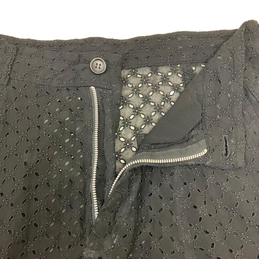COMME des GARCONS 【値下げ】COMME レースパンツ ブラック サイズ：XS