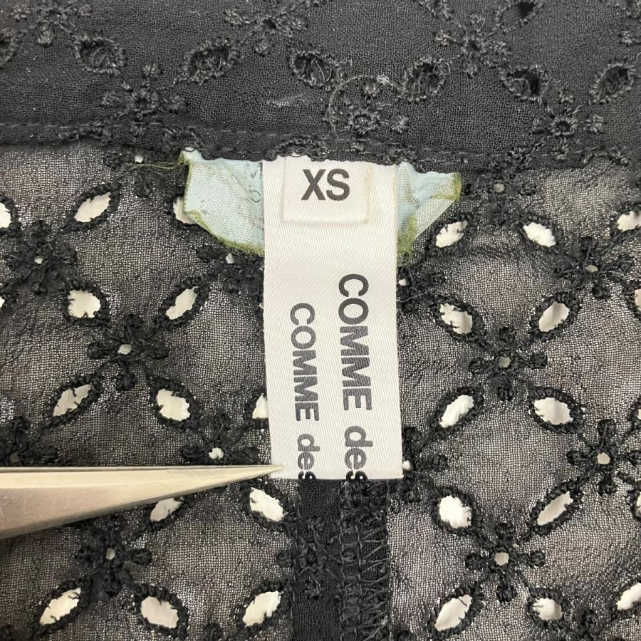 COMME des GARCONS 【値下げ】COMME レースパンツ ブラック サイズ：XS