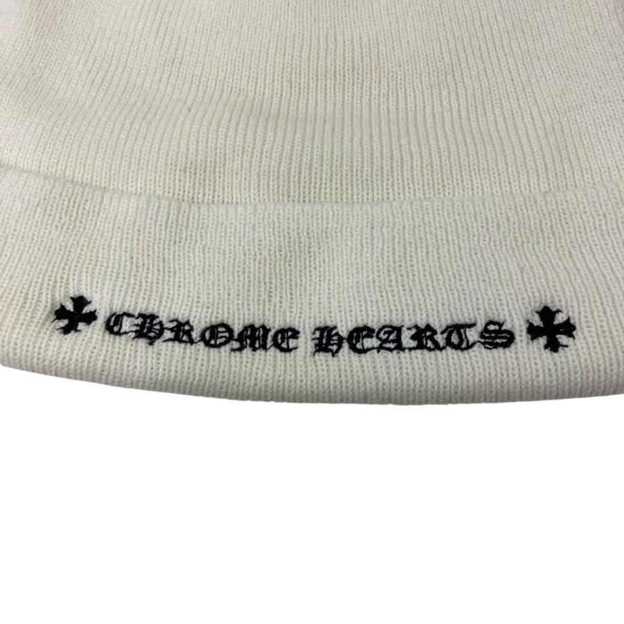 CHROME HEARTS（クロムハーツ） ニットキャップ ホワイト サイズ：ONE