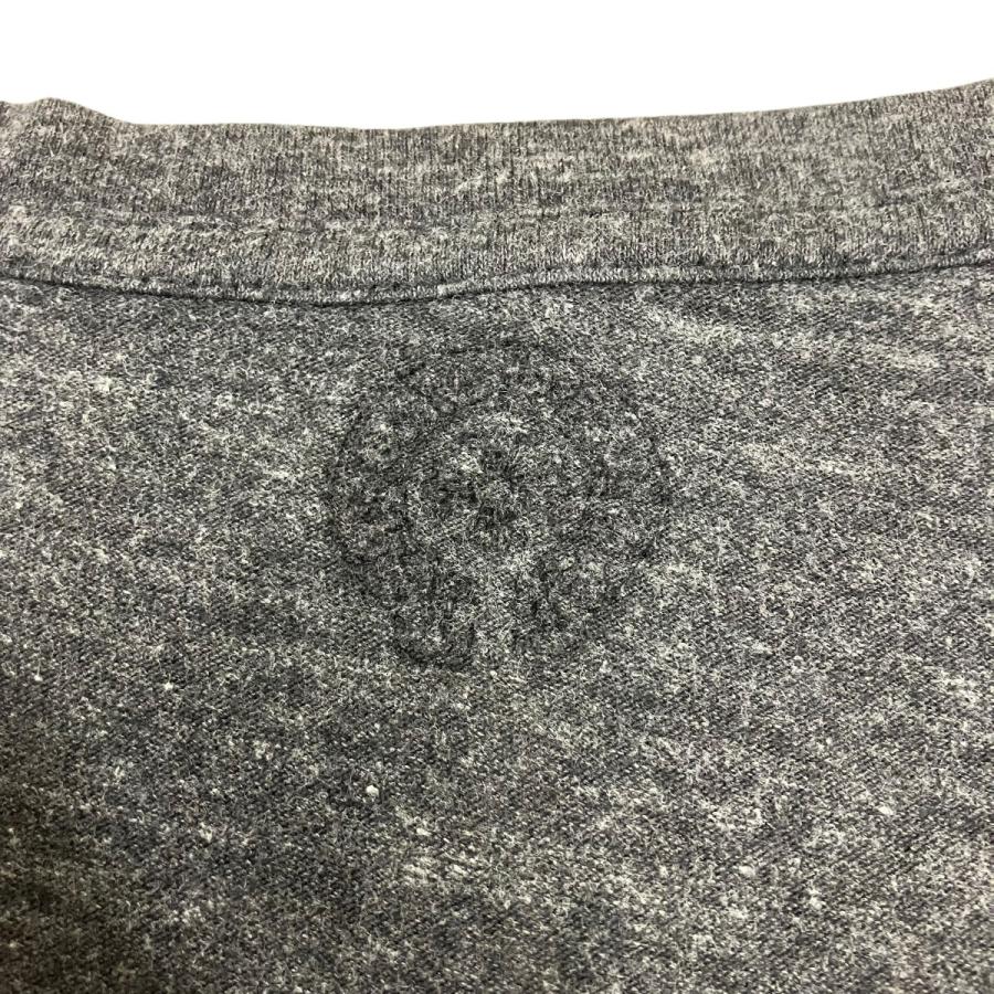 Chrome Hearts グレー Vネック Tシャツ　メンズxs CHROME HEARTS（クロムハーツ） CHROME HEARTS VネックTシャツ