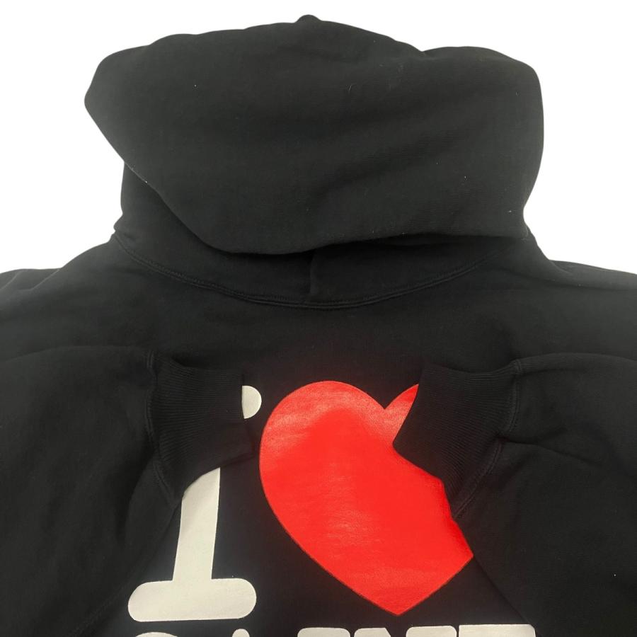 値下げ】SAINT MICHAEL HOODIE I LOVE SAINT BLACK プルオーバー