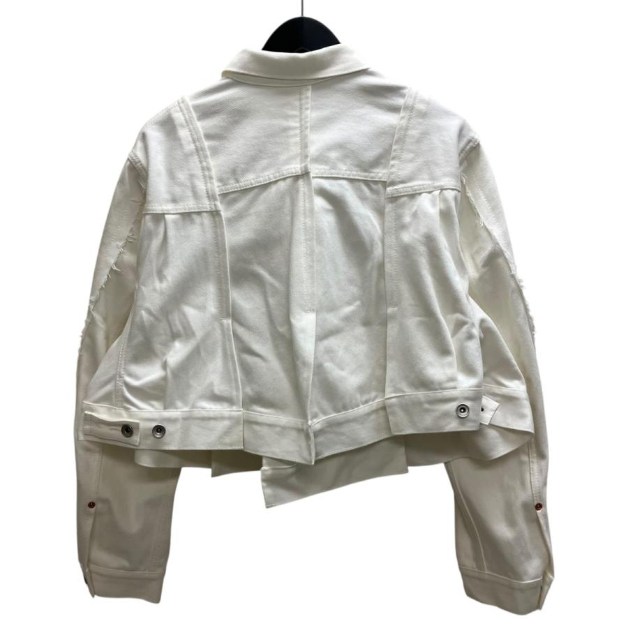 sacai（サカイ） デニムジャケット ホワイト サイズ：1 : カインドオル