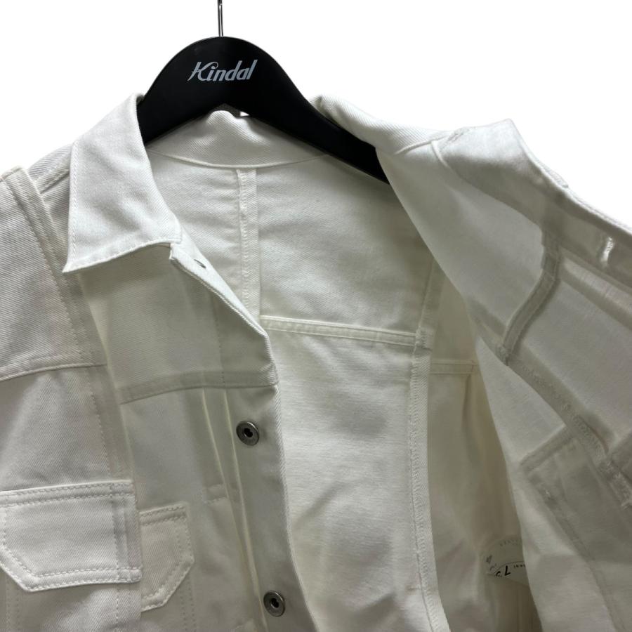 sacai ホワイトデニムジャケット sacai（サカイ） デニムジャケット ホワイト サイズ：1 : カインドオル