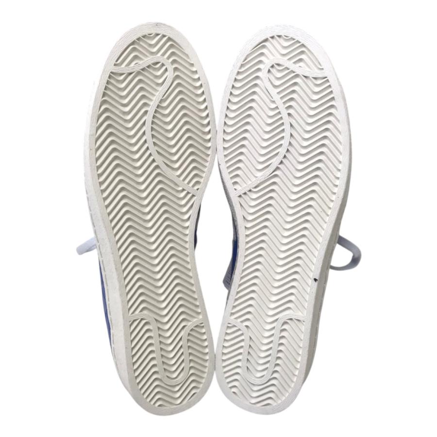 【値下げ】A BATHING APE×adidas ローカットスニーカー ブルー サイズ：28cm (EC)の画像