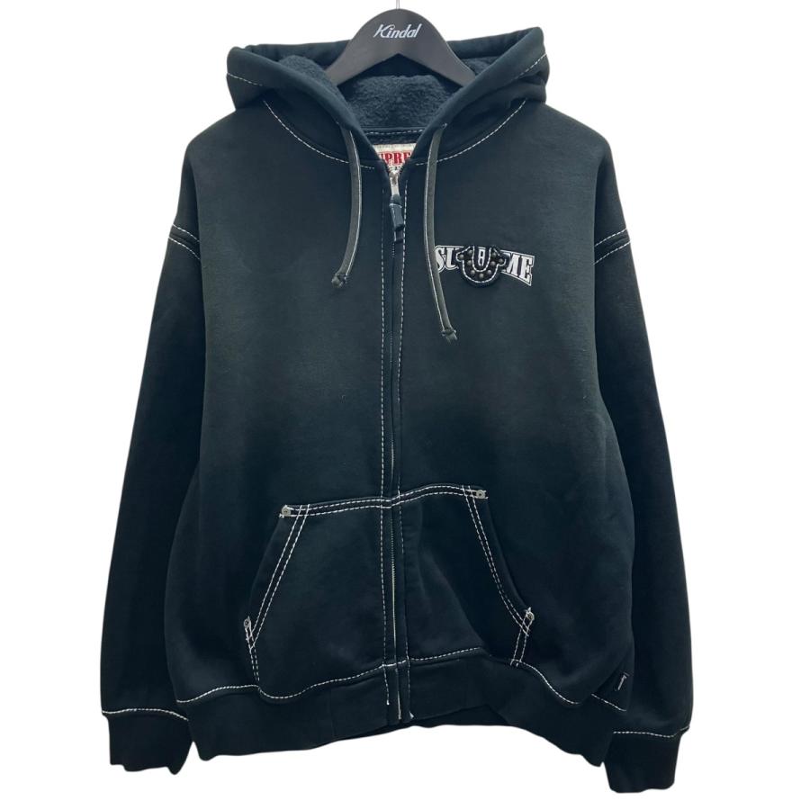トップス supreme TRUE RELIGION Supreme True Religion Zip Up Hooded Sweatshirt (FW22) Black メンズ