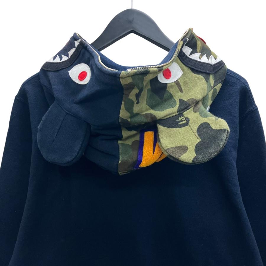 APE ジップパーカーXL A bathing ape® 青 A BATHING APE（アベイシングエイプ） ジップパーカー ネイビー サイズ